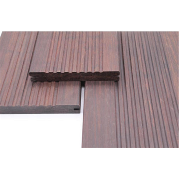 Dark Carbonized Outdoor Moso Bamboo Wood Decking